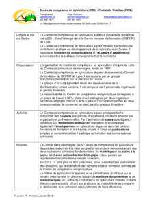 Centre de compétence en sylviculture (CCS) - Fachstelle Waldbau (FWB) Pascal Junod [removed[removed]Peter Ammann