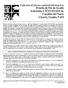 Microsoft Word - NCDPI Ext2_Science_UISR_FINAL_2010_11 SPANISH