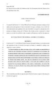 14  SB 318/FA/2 Senate Bill 318 By: Senators Jackson of the 2nd, Harbison of the 15th, Davenport of the 44th, Henson of the