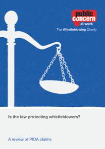 The Whistleblowing Charity  The Whistleblowing Commission Is the law protecting whistleblowers?