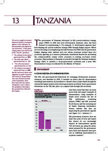 13 The survey sought to measure objective evidence of progress against 13 key indicators on harmonisation and alignment (see Foreword). A four-point