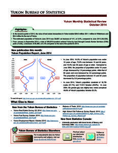 Yukon Bureau of Statistics 2 ÷  9