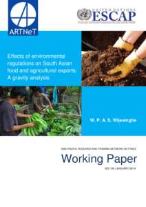 Effects of Environmental Regulations on South Asian Food and Agricultural	 Exports_WPAS_Wijesinghe_Comment  AUG30.do.docx