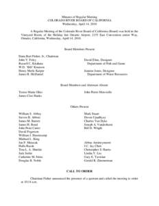 Geography of the United States / Geography of California / Glen Canyon National Recreation Area / Local government in California / Metropolitan Water District of Southern California / Glen Canyon Dam / Lake Mead / Southern Nevada Water Authority / Acre-foot / Colorado River / Water in California / Arizona