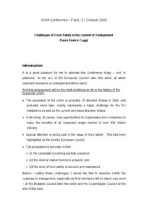Copenhagen criteria / Stabilisation and Association Process / Phare / Food safety / European Commission / Accession of Croatia to the European Union / Future enlargement of the European Union / European Union / Enlargement of the European Union / Europe