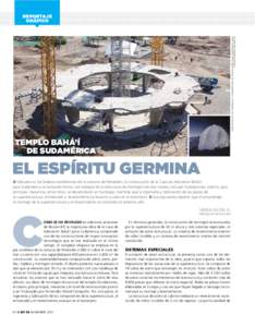 fotos gentileza de Desarrollo y Construcción del Templo Bahá’í para Sudamérica Ltda. y hariri pontarini architects REportaje gráfico