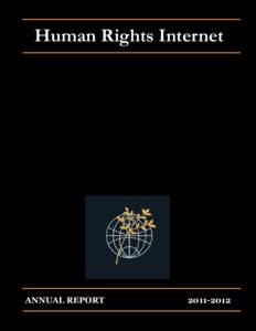 Human Rights Internet  ANNUAL REPORT[removed]