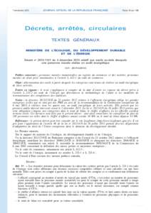 Journal officiel de la République française - N° 284 du 7 décembre 2013