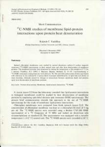 Journal of Biochemical and Biophysical Methods, [removed]  259 © 1991 Elsevier Science Publishers B.V. All rights reserved 0!65-022X/91/$03.50 ADONIS 0165022X91001004