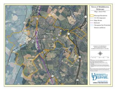 Town of Middletown, Delaware Map 1. Aerial View ree rC