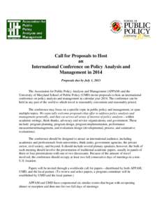 Microsoft Word - APPAM_International Conference Call for Proposals_13_0229