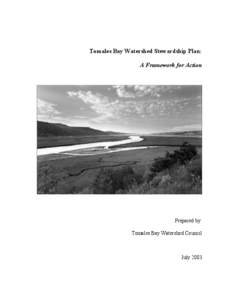 Tomales Bay Watershed Stewardship Plan: A Framework for Action