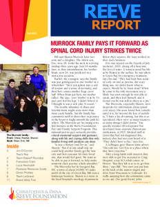 REEVE REPORT REPORT Fall 2013