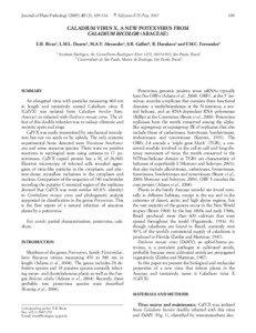 Journal of Plant Pathology (2005), 87 (2), [removed]Edizioni ETS Pisa, 2005