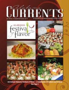 XIII No. 5 • September/October 2014	 Vol. A Publication of the Alabama Municipal Electric Authority  3rd Annual Alabama Festival of Flavor – A Celebration of Culture and Cuisine