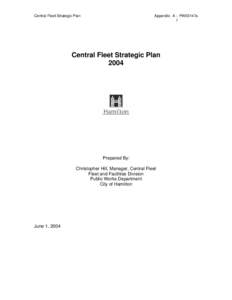 Central Fleet Strategic Plan June 2004