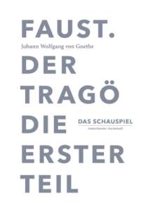 Dem Taumel weih’ ich mich, dem schmerzlichsten Genuß, Verliebtem Haß, erquickendem Verdruß. Mein Busen, der vom Wissensdrang geheilt ist, Soll keinen Schmerzen künftig sich verschließen, Und was der ganzen Mensch