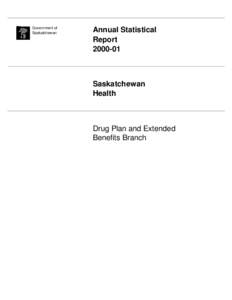 Government of Saskatchewan Annual Statistical Report[removed]