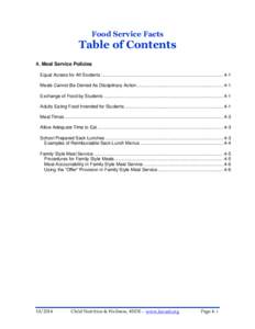 School meal / Lunch / National School Lunch Act / Cafeteria / School Breakfast Program / Breakfast / Child Nutrition Act / Food and drink / Meals / United States Department of Agriculture