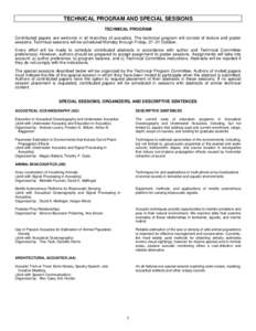 Physics / Underwater acoustics / Structural acoustics / Sonar / Noise control / Architectural acoustics / Bioacoustics / Noise mitigation / Acoustic holography / Acoustics / Sound / Waves