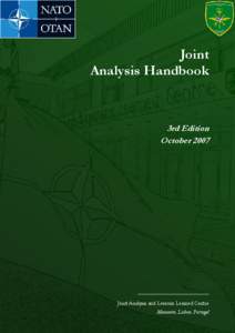 Joint Analysis Handbook 3rd Edition October 2007