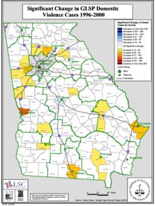 Significant Change in GLSP Domestic Violence Cases[removed]Fannin Dalton