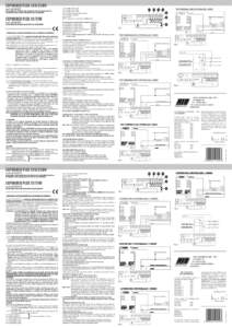 cod. ACG5472  APPLICABILE SU SCHEDE KS E KS SUPER CON SOFTWARE REV 07 o SUPERIORE e KS2CON SW REV 08 O SUPERIORE  EXPANDER PLEX 12/24V