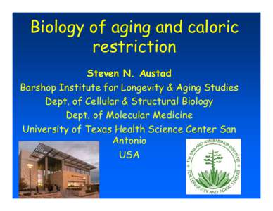 Aging and caloric restriction: endocrinological issues