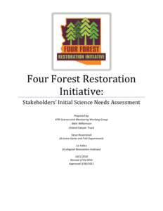 Earth / Needs assessment / Forestry / Water quality / Ecosystem services / Wildfire / Environment / Ecological succession / Fire