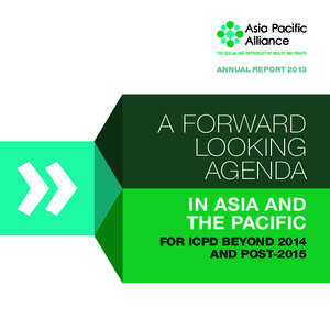 ANNUAL REPORTA FORWARD LOOKING AGENDA IN ASIA AND