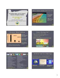 Geology of Oregon / Pacific Northwest / West Coast of the United States / Seismic hazard / Cascadia subduction zone / Emergency management / Geography of the United States / Geography of North America / Oregon