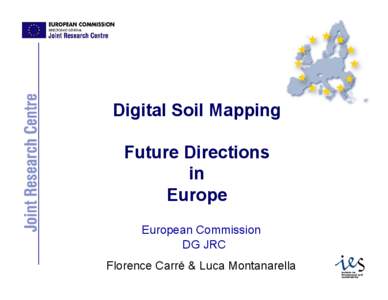 Future Directions  of  Digital Soil Mapping  in  Europe