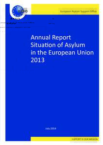Rapport annuel 2012 sur la situation en matière d’asile dans l’Union européenne