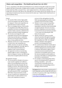 C4. Factsheet - Choice and competition[removed]doc