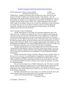 Guilford County /  North Carolina / Griffith Rutherford / Habersham County /  Georgia / Guilford Court House /  North Carolina / Nathanael Greene / William Washington / North Carolina / Military personnel / Southern United States / Confederate States of America