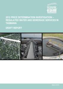 2012 Water and Sewerage Price Determination - Draft Report