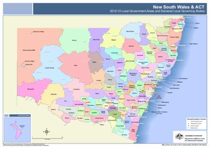 New South Wales & ACT[removed]Local Government Areas and Declared Local Governing Bodies Tweed Heads  Tweed