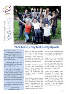 YAG MAG  Issue 1, August 2009 Bereavement Care