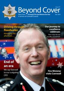 Beyond Cover Issue 17 News from	  Cornwall Fire and Rescue Service