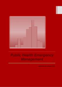 Emergency management / Humanitarian aid / Occupational safety and health / Public health / Emergency / Health / United States Public Health Service / Disaster preparedness