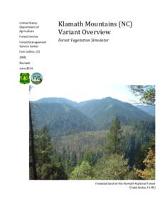 Klamath Mountains (NC) Variant Overview