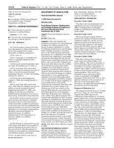 [removed]Federal Register / Vol. 71, No[removed]Friday, June 9, [removed]Rules and Regulations Office of Personnel Management. Linda M. Springer,