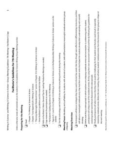 1  May be photocopied for classroom or workshop use. © 2011 by Betsy Rupp Fulwiler from Writing in Science in Action. Portsmouth, NH: Heinemann. the next meeting.