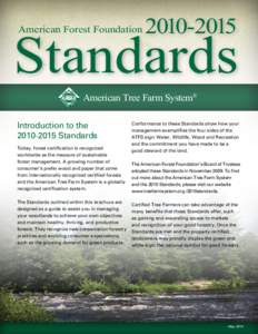 [removed]Standards American Forest Foundation  American Tree Farm System®