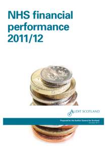 NHS financial performance[removed]Prepared for the Auditor General for Scotland October 2012