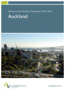 National Land Transport Programme 2009–2012  Auckland