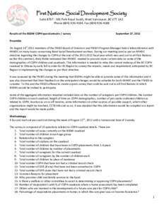 First Nations Social Development Society Suite #[removed]Park Royal South, West Vancouver, BC V7T 1A2 Phone[removed], Fax[removed]____________________________________________________________________________