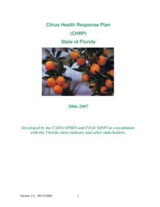 Citrus Health management in Florida—a compliance program