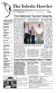 The Toledo Howler Newspaper of the Toledo Chapter of the Belize Tourism Industry Association AUG-SEPT 2010