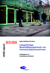 AMS report[removed]Regina Haberfellner, René Sturm